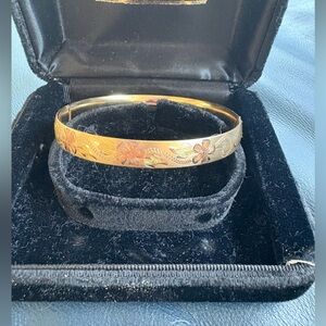 14k gf vintage gold bangle
